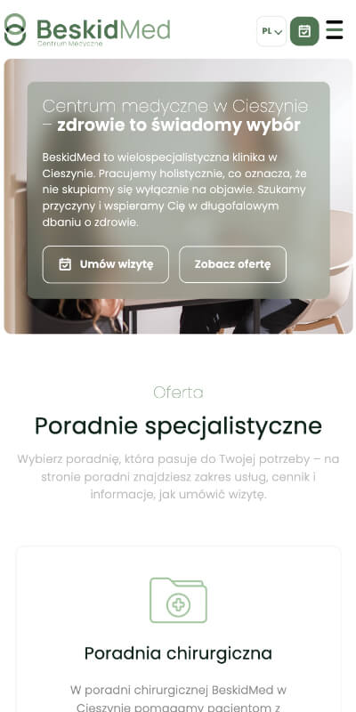 Beskidmed - Zrzut ekranu mobile